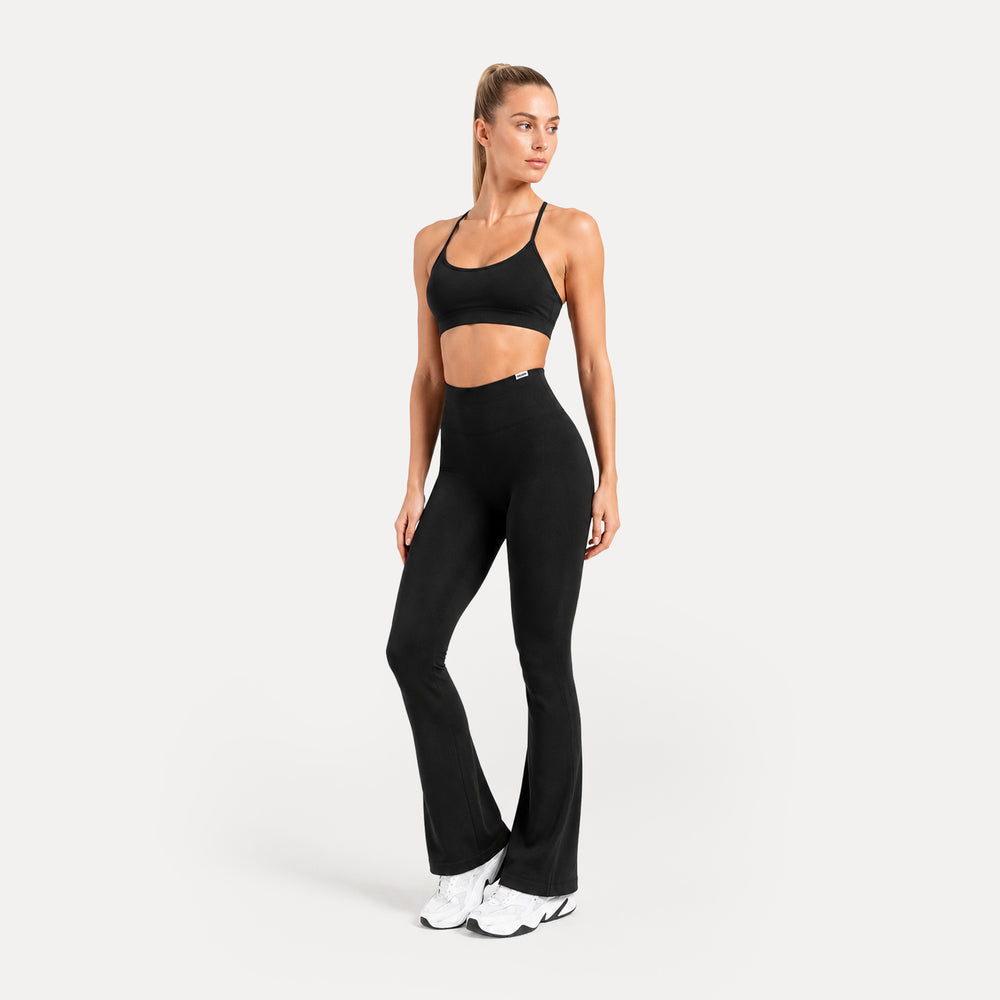 Oriana Seamless Bell Bottom Leggings